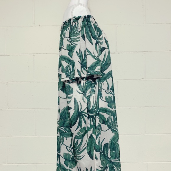 H&M CONSCIOUS • PALM LEAF DRESS - Picture 2 of 5